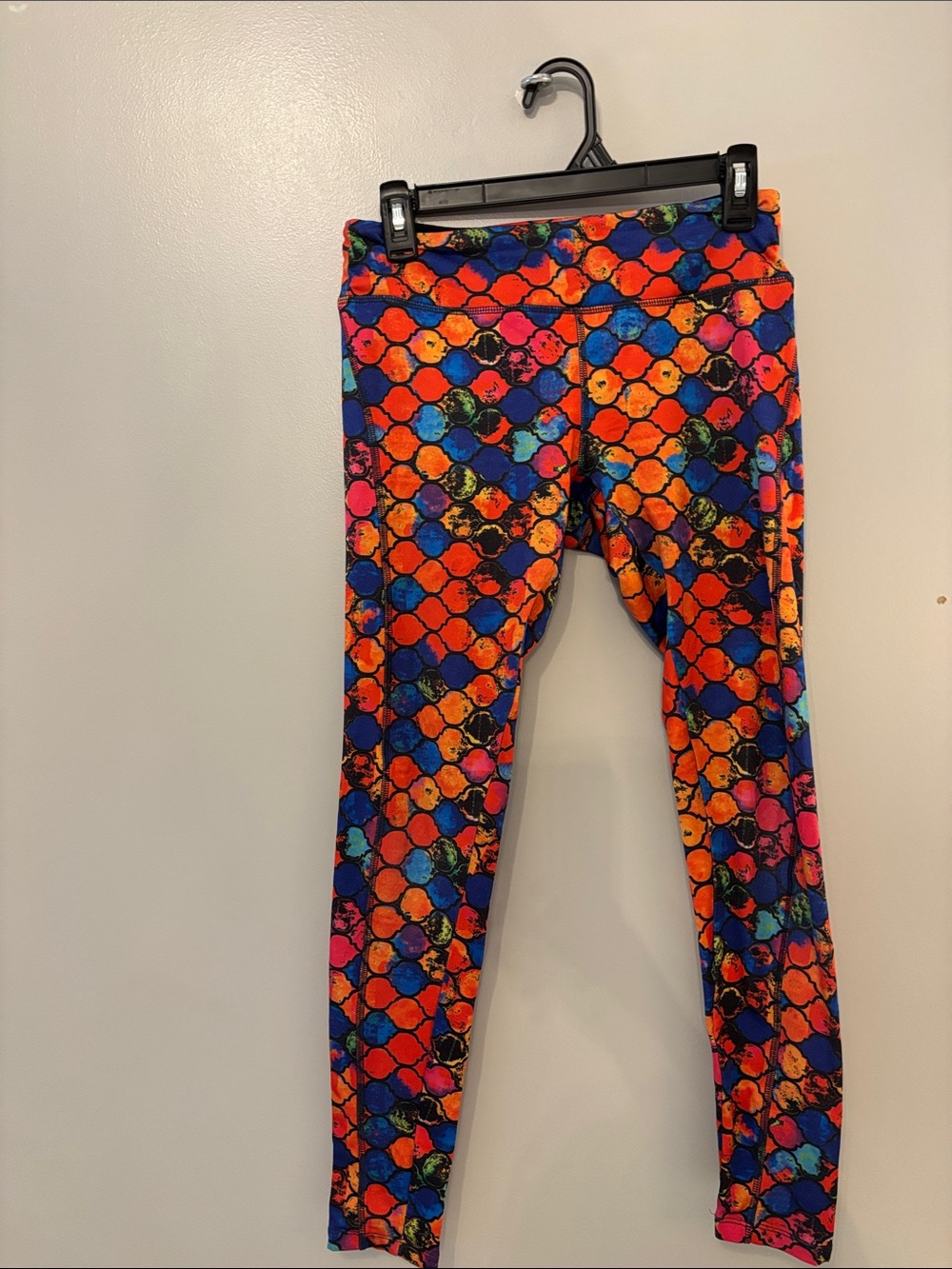 LuLaRoe Vibrant Multi-Color Patterned Leggings
